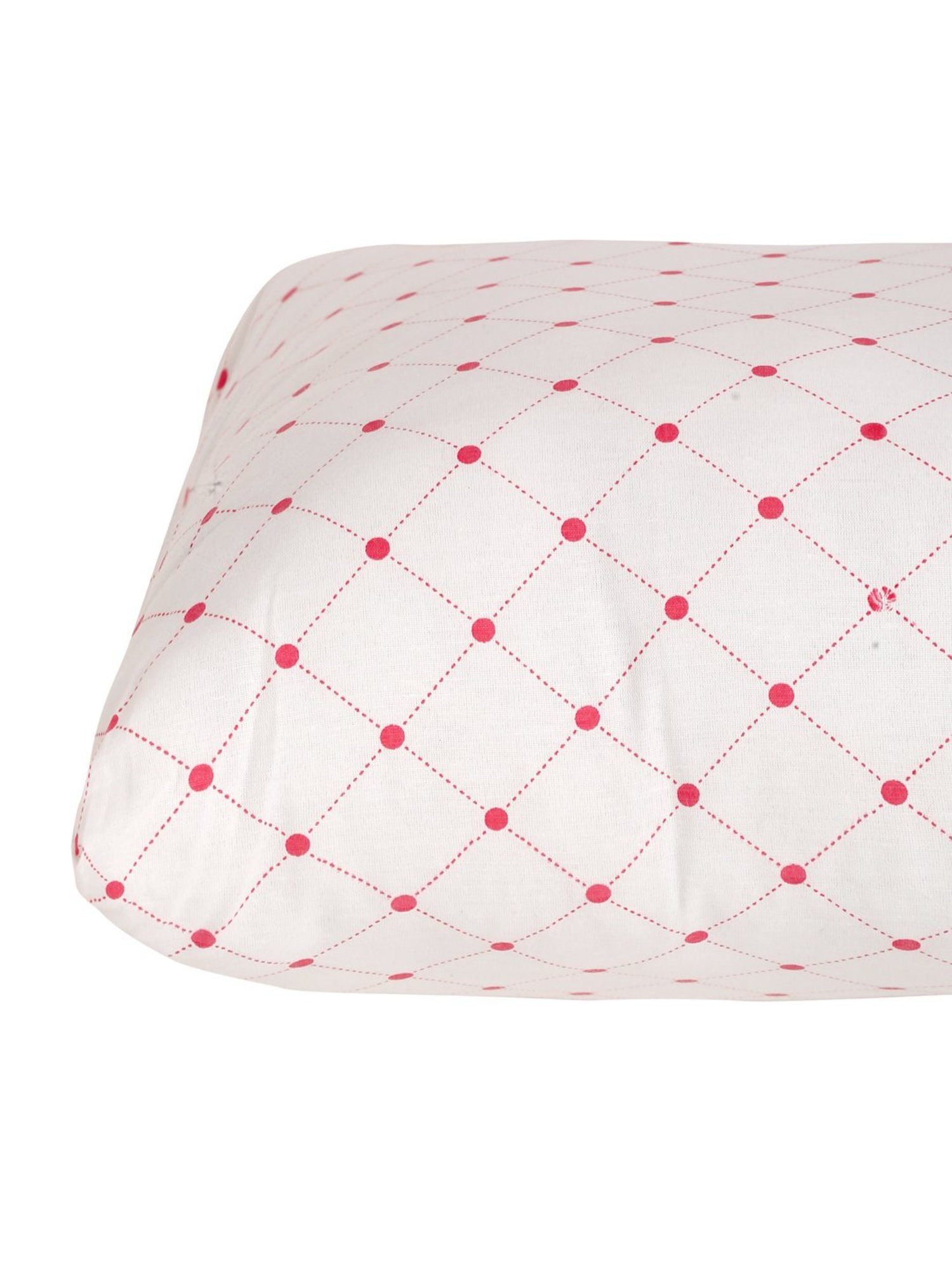 Welspun Easy Sleep White Microfibre Pillow Filler Set of 2