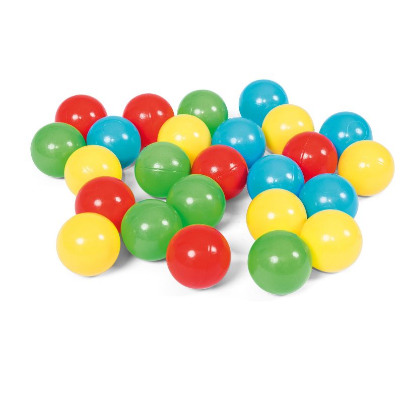 Bestway Fisher Price 93513E Small Plastic Multi-Colored Play Balls, 250 Count