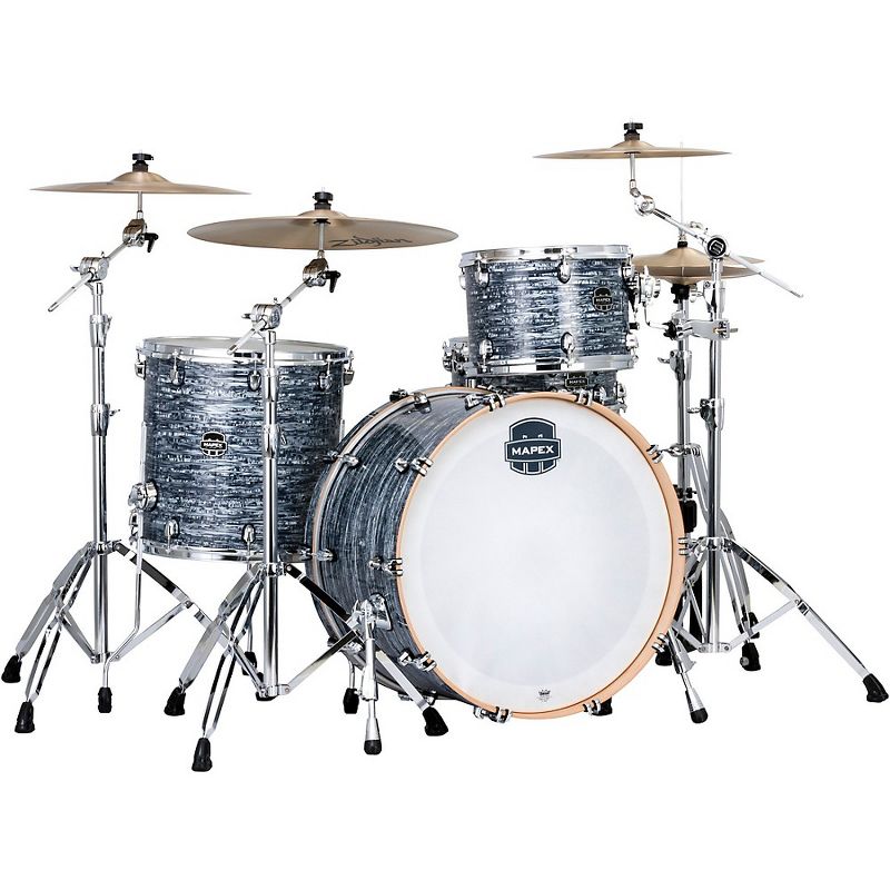 Mapex Saturn V Tour 3-Piece Shell Pack Black Strata Pearl