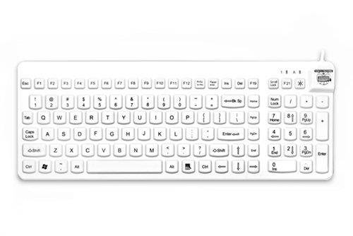 Man & Machine RCLP/W5 Really Cool Low Profile Keyboard - White