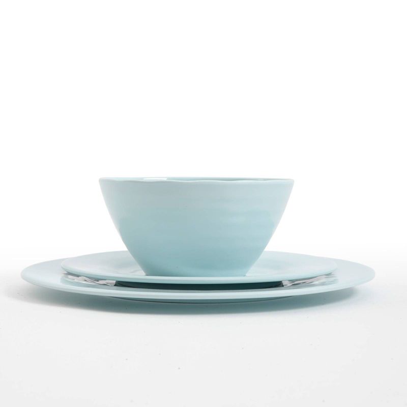 Gibson Elite 12pc Melamine Brist Dinnerware Set