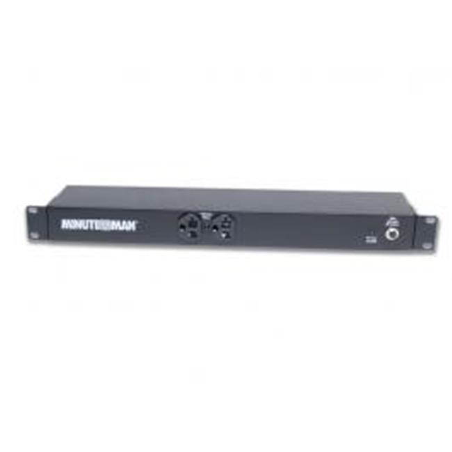 Minuteman 10-port, 110V/16A, 1U/0U Mount, Locking