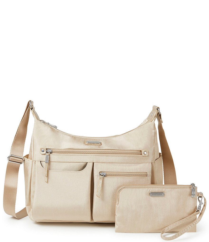 Baggallini Anywhere Large Hobo Bag with RFID Wristlet