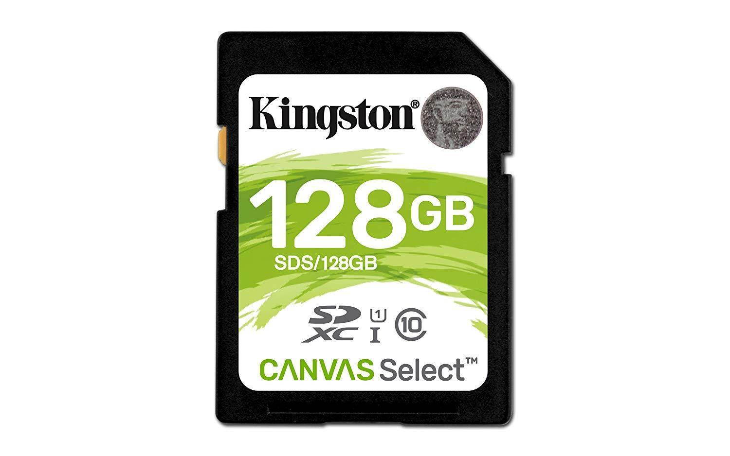 KINGSTON 32GB 32G SDHC Canvas Select Class 10 UHS-I U1 80MB/s SDS SD Flash Memory card