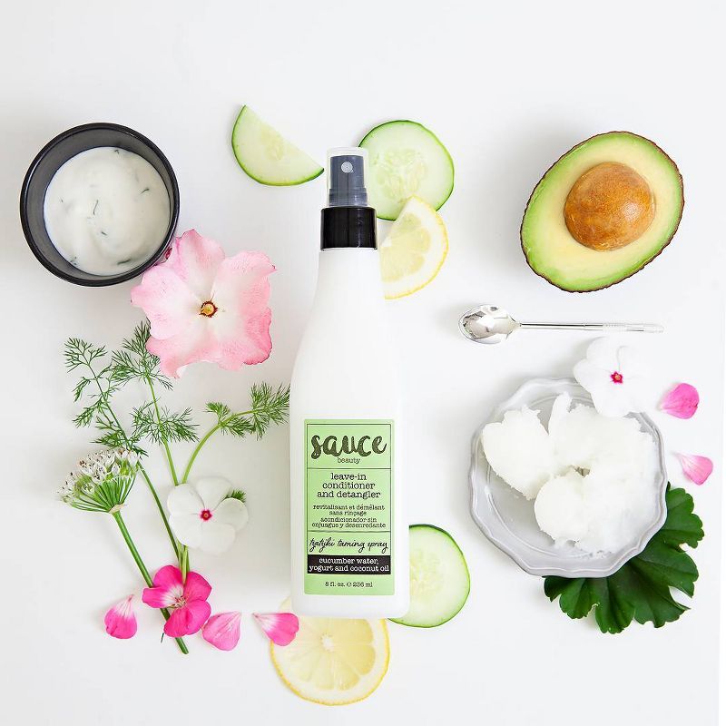 Sauce Beauty Tzatziki Taming Spray Leave-In Conditioner and Detangler - 8 fl oz