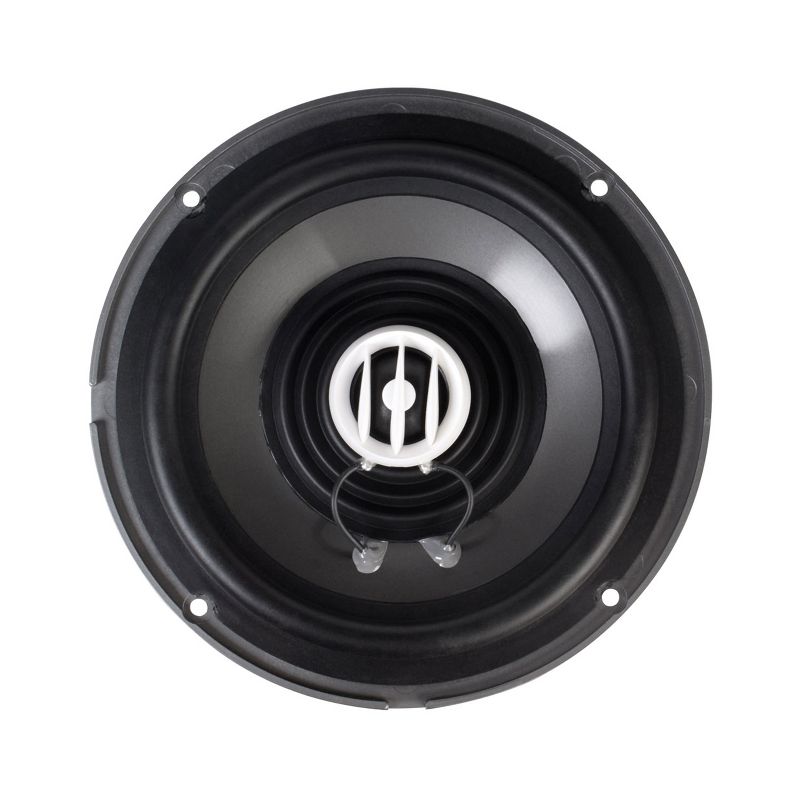 MTX WET77-W Wet Series 75 Watt RMS 4 Ohm Coaxial Marine Boat ATV UTV Speaker Pair w/ Weather Resistant Polypropylene Cones & ASA Plastic Grille, White