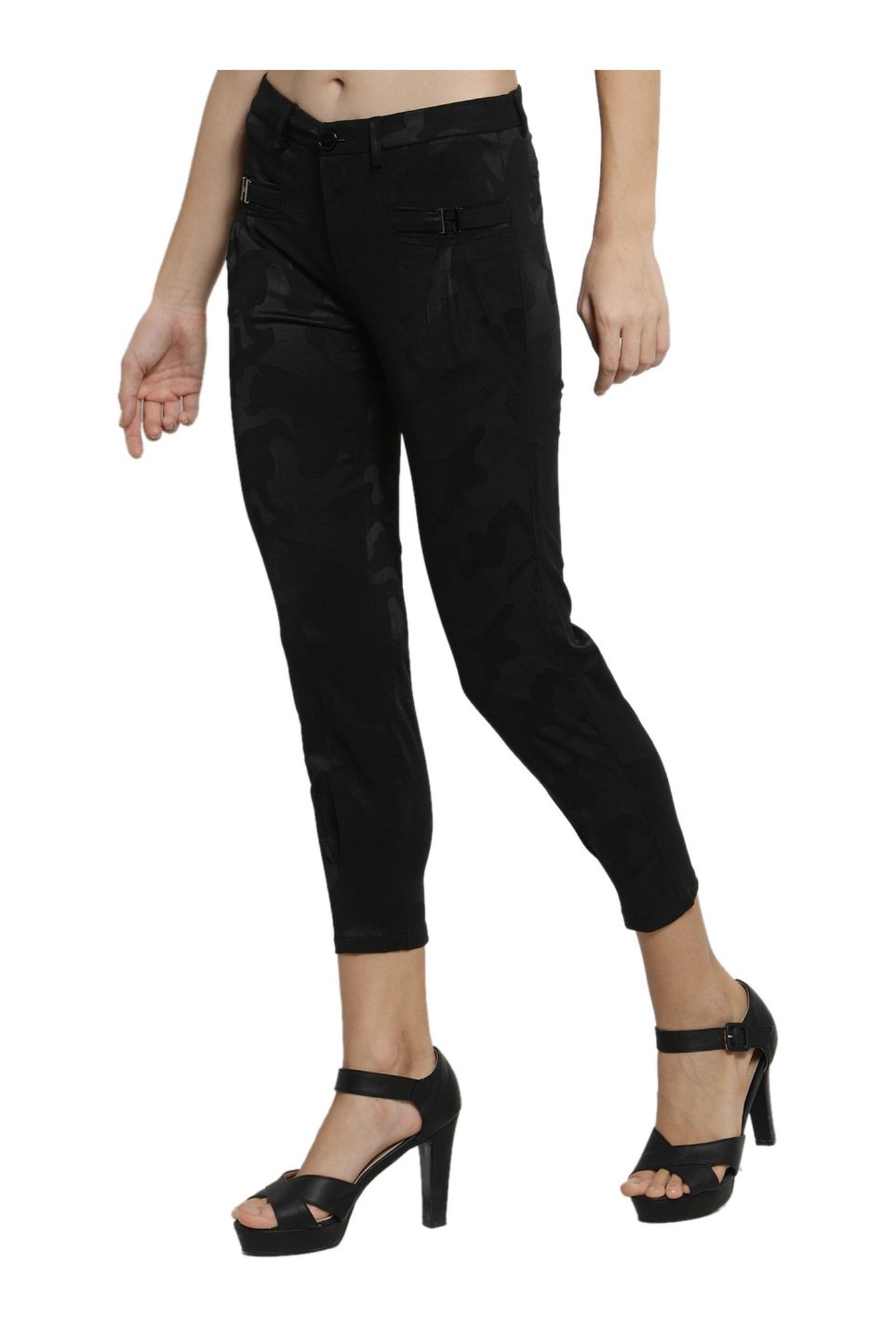 Westwood Black Camo Print Jeggings