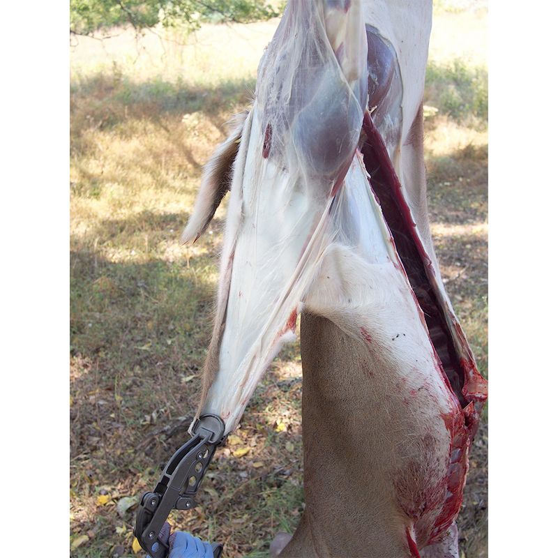 Viking Solutions VKS-VHP001 Stainless Steel Animal Hide Removal Super Hide Puller, Silver