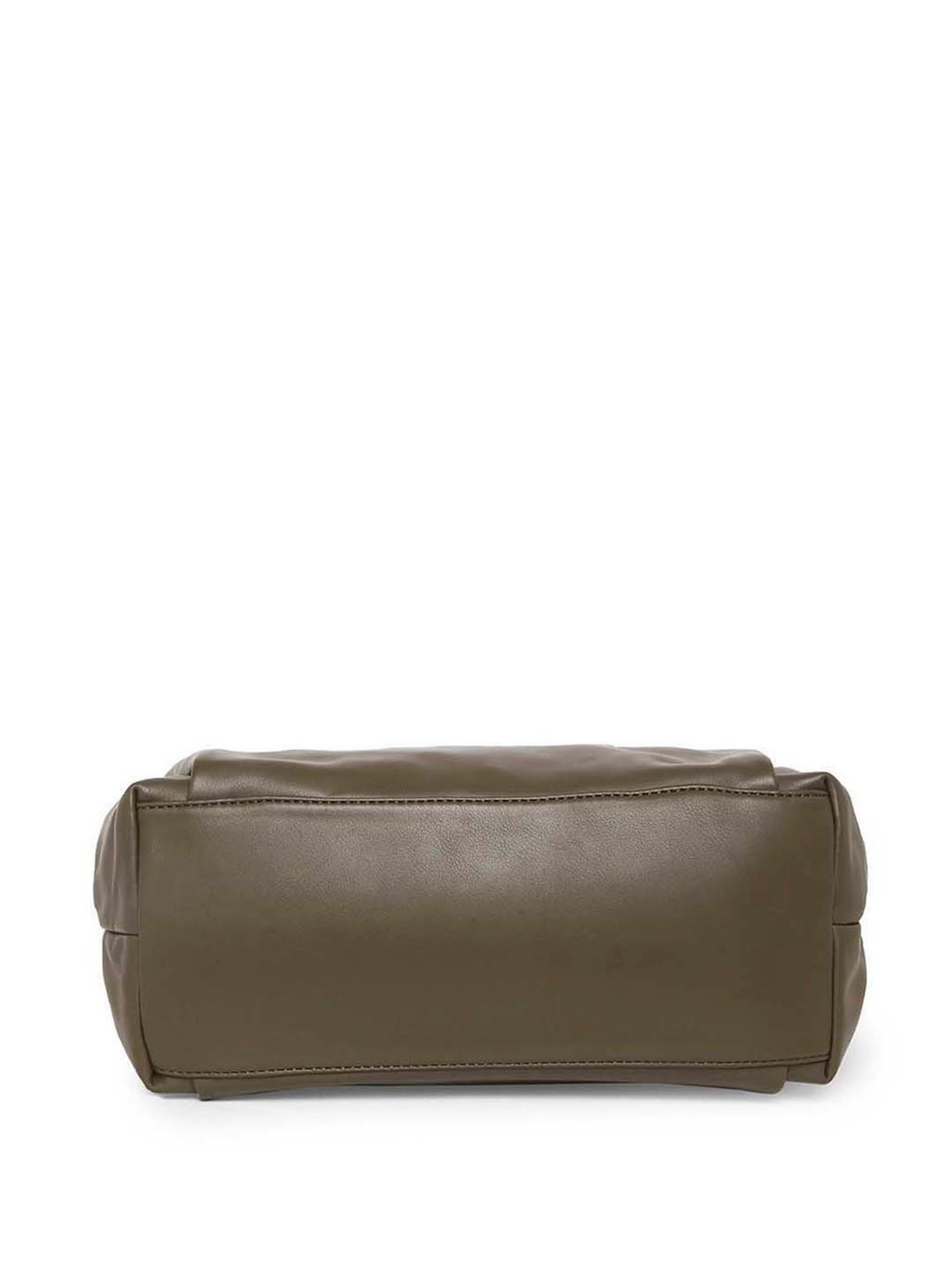 Marina Galanti Olive Solid Medium Tote Handbag