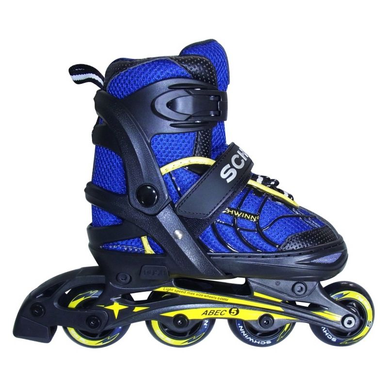 Schwinn Boy's Adjustable Inline Skate (5-8) - Black/Blue