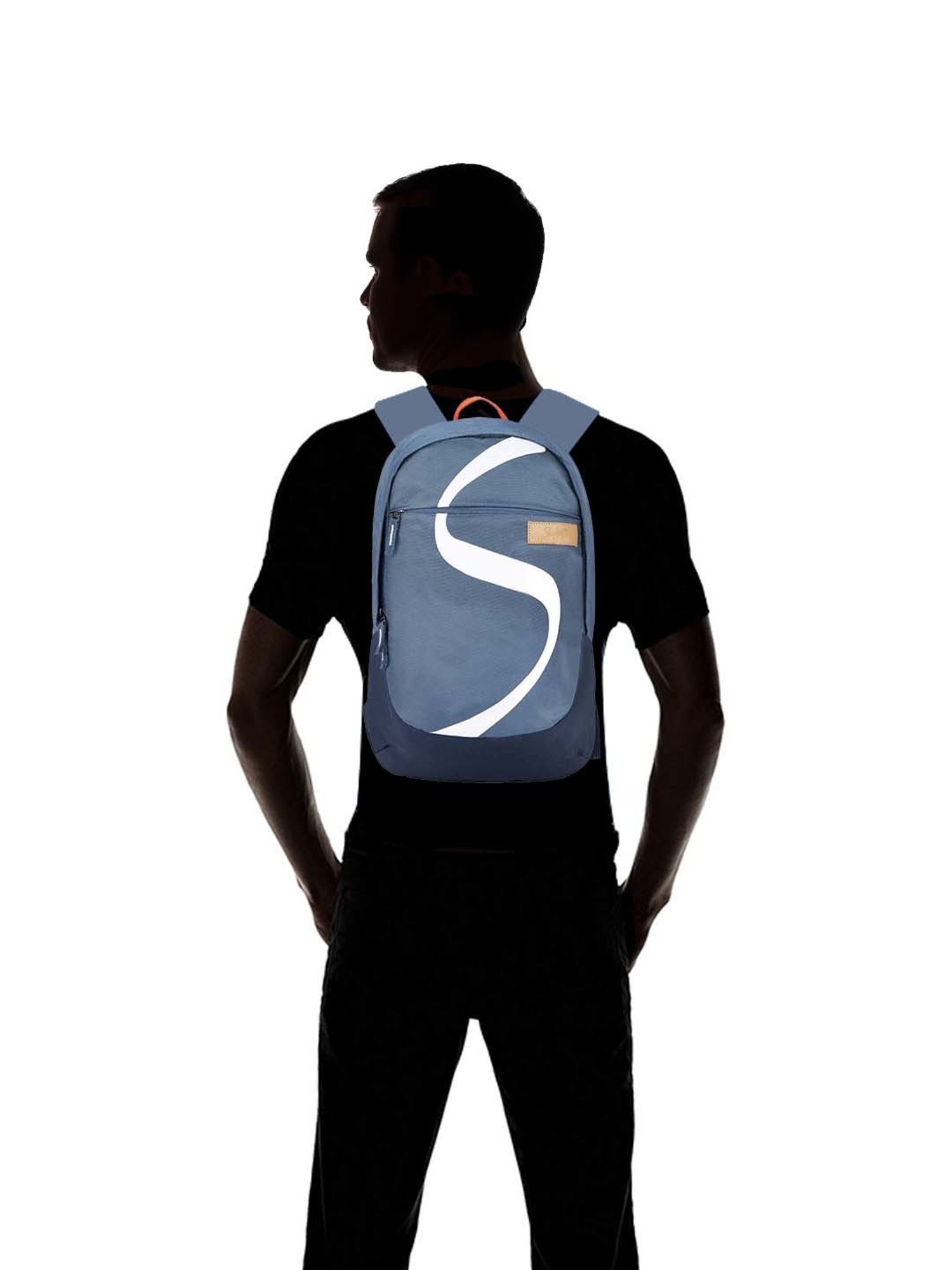 Skybags 17 Ltrs Blue Medium Backpack