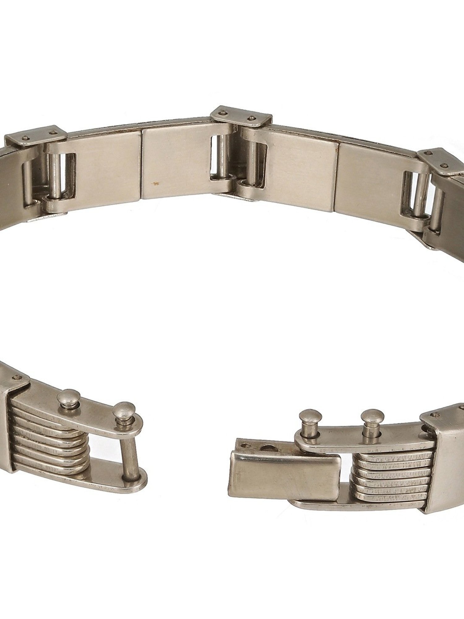 Aatmana Men Silver-Plated Link Bracelet