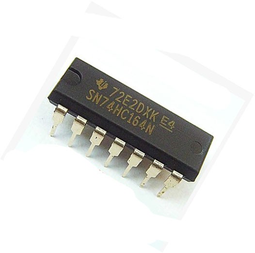 10PCS SN74HC164N 74HC164 DIP-14 TI 8-bit serial-in, parallel-out shift register