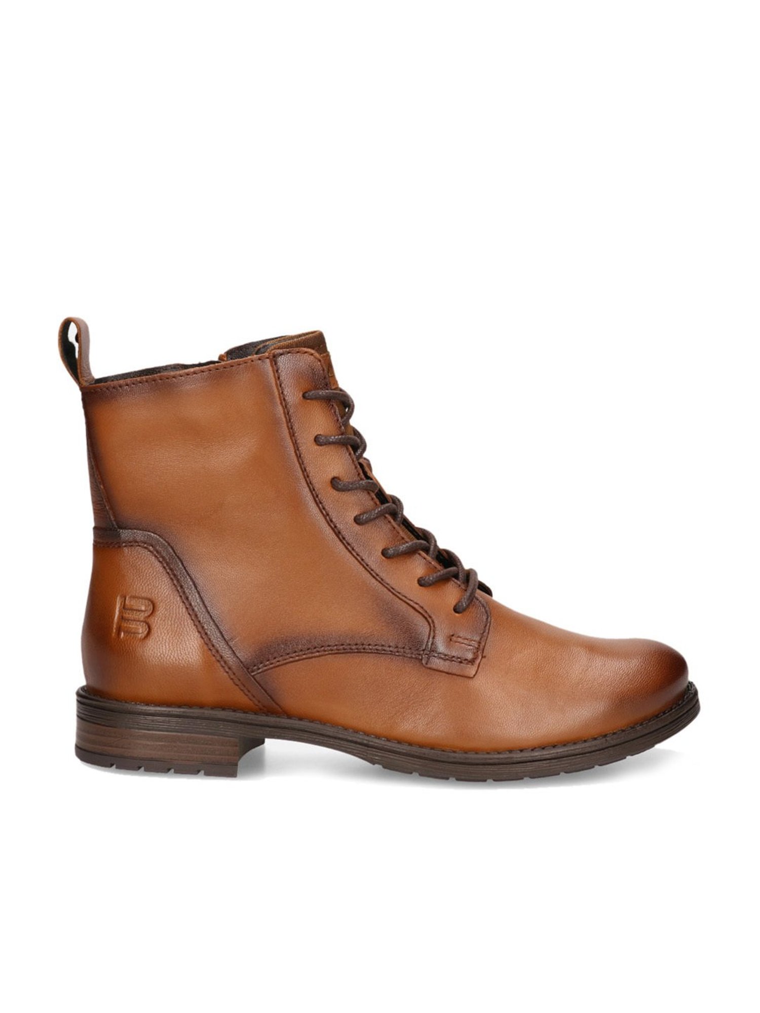 BAGATT Women's Ronja I Cognac Derby Boots