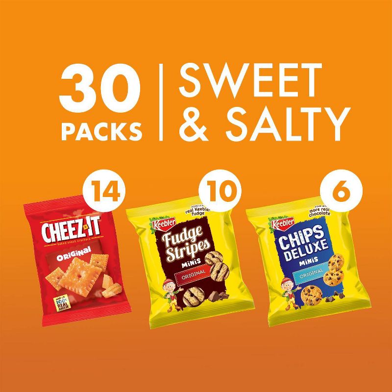 Keebler Cookies Sweet and Salty Variety Pack - 30ct