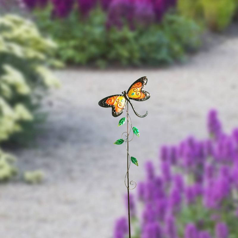 40" H Metal Garden Stake - Creative Motion