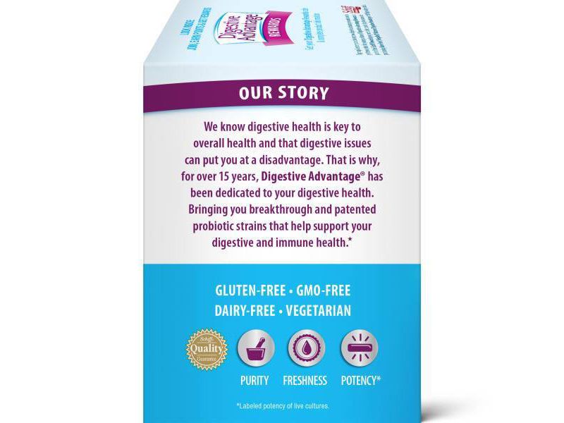 Digestive Advantage Daily Probiotic Capsules for Men & Women - 50ct