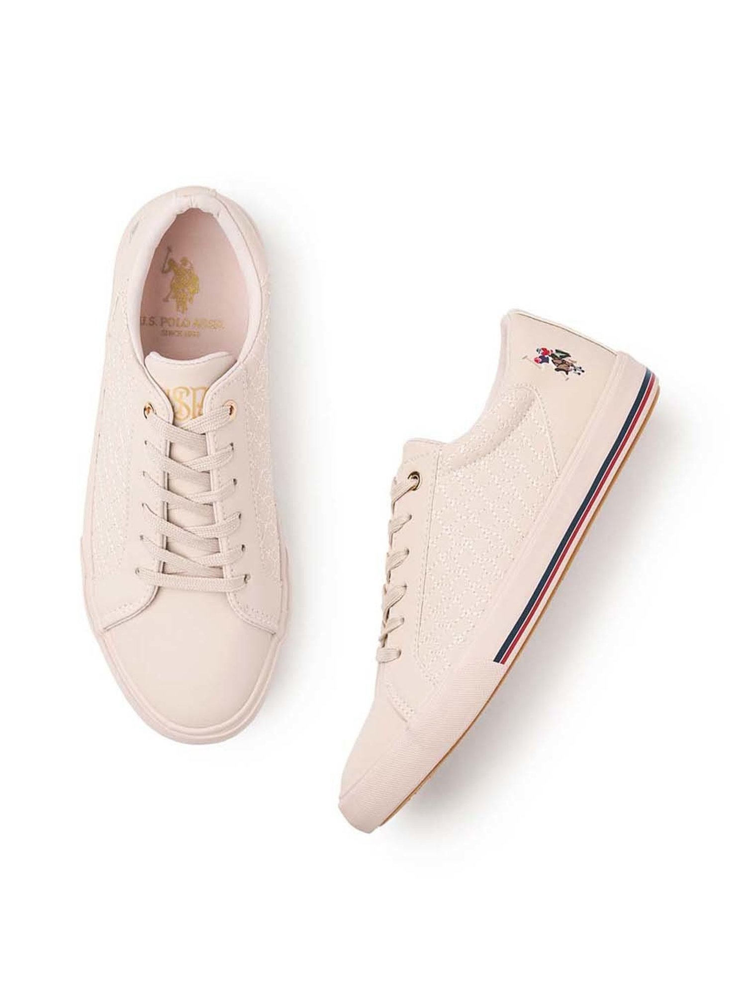 U.S. Polo Assn. Women's Nude Sneakers