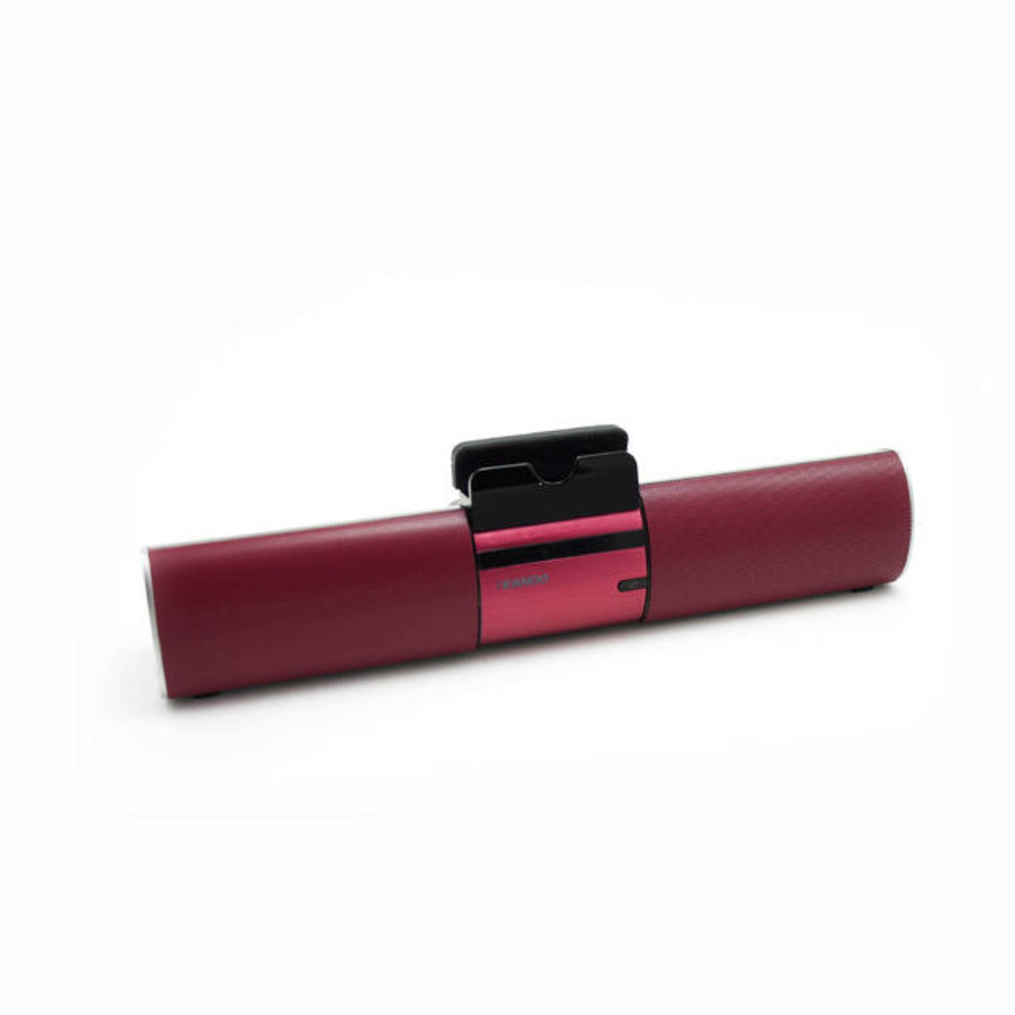 IMICRO BT008-RED BT008 Portable Bluetooth Speaker Sound Bar w Microphone (Red)