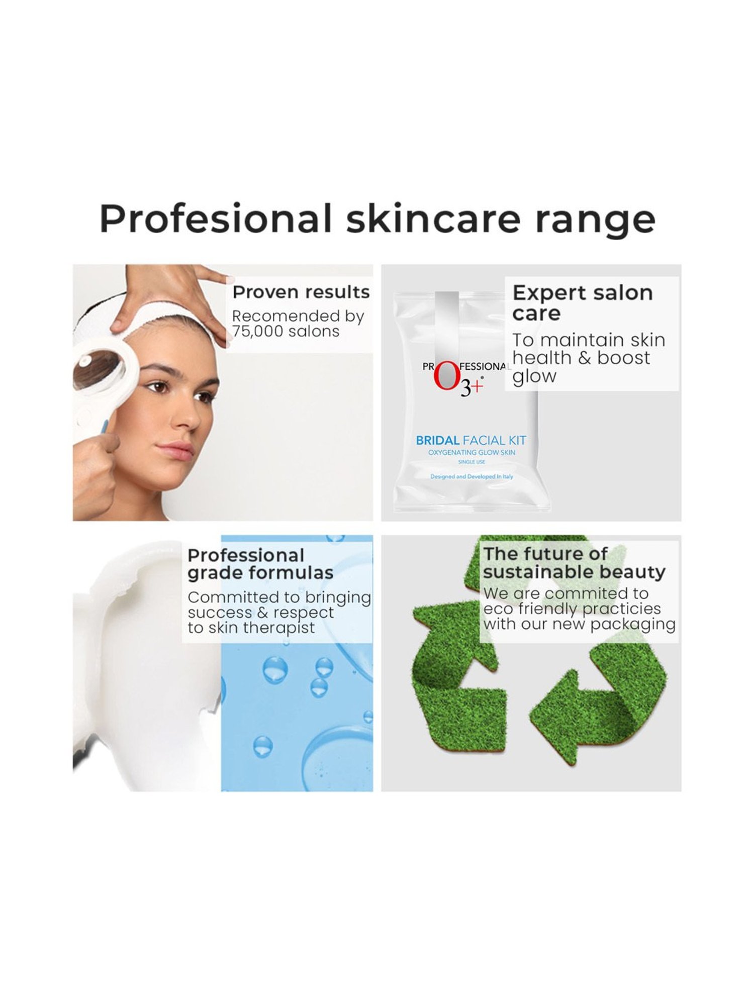 O3+ Bridal Facial Kit Oxygenating Glow Skin