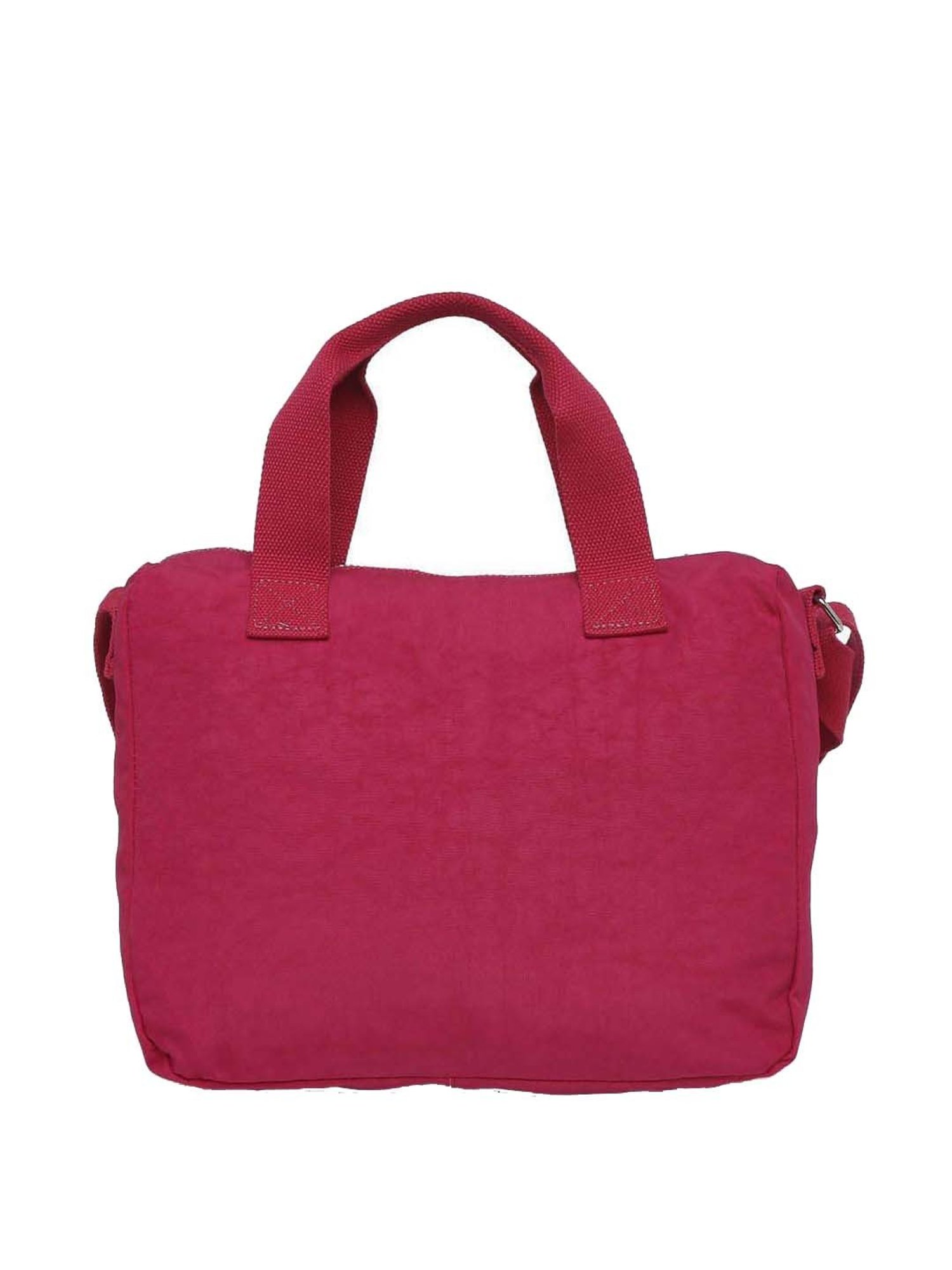 Baomi Pink Solid Medium Cross Body Bag