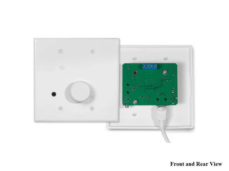 OWI AMP-CAT-2GBFP Amplifier with Cat-5 Connector/Powers Up to Two Compatible OWI Speakers