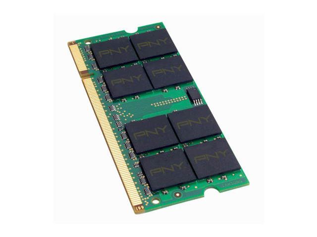 PNY 1GB 200-Pin DDR2 SO-DIMM DDR2 667 (PC2 5300) Laptop Memory Model MN1024SD2-667