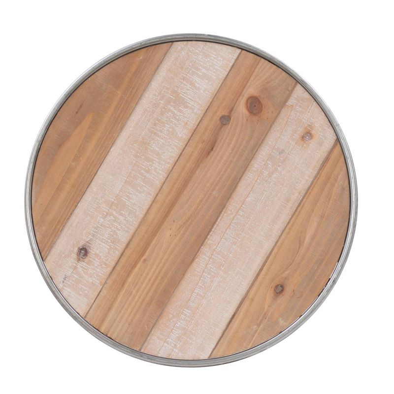 Ani 3 Tiered Rolling Cart Natural - Linon