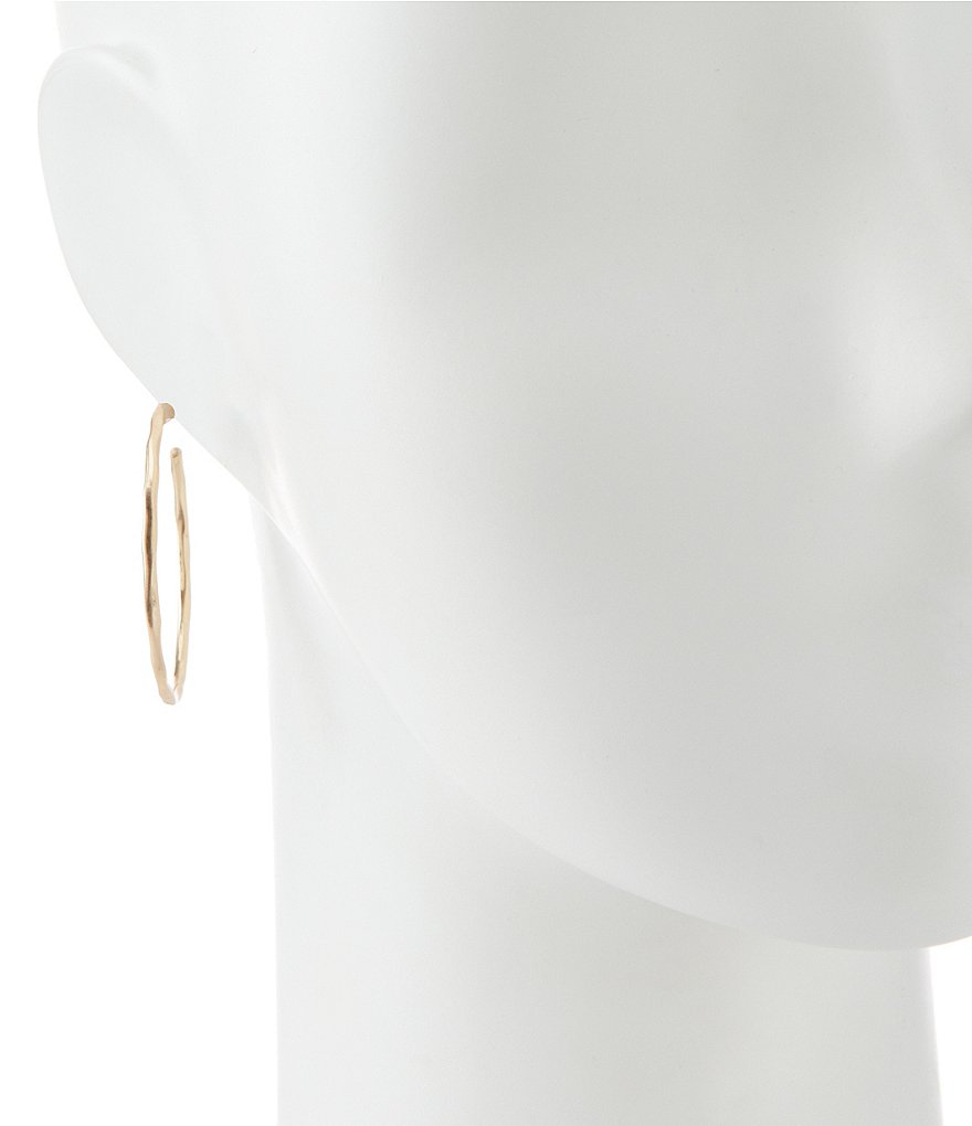 Southern Living Thin Hoop Earrings