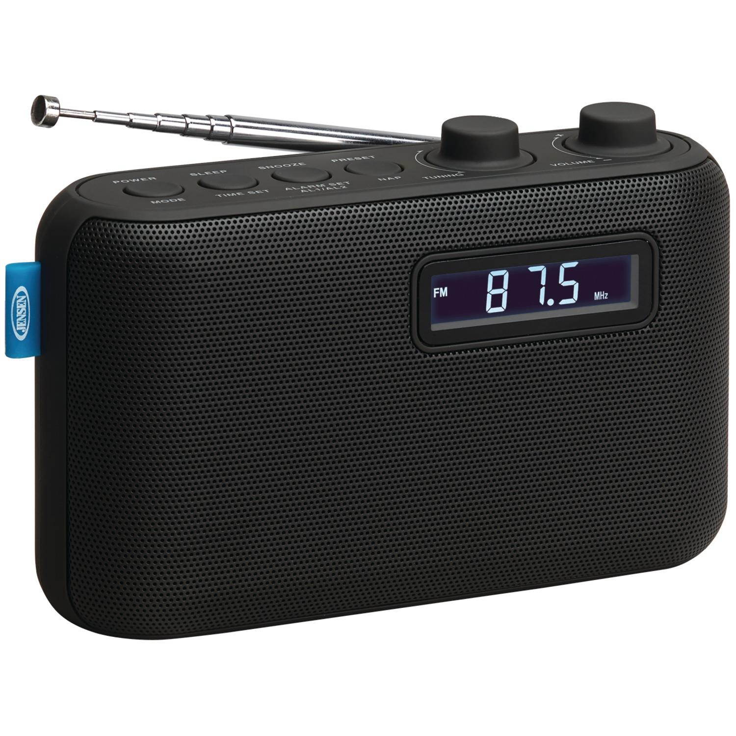 Jensen[r] Sr-50 Portable Am/fm Digital Radio & Alarm Clock