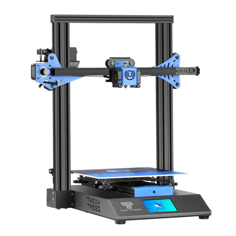 Twotrees 3D Printer FDM Bluer V2 Mute Drive TMC2208 Resume Power Supply Printing Mask BMG Extruder Kit XY Tensioner Printing Size Suspended Filament Rack Prusa I3 9.06"(L)X9.06"(W)X11.02"(H) Printing