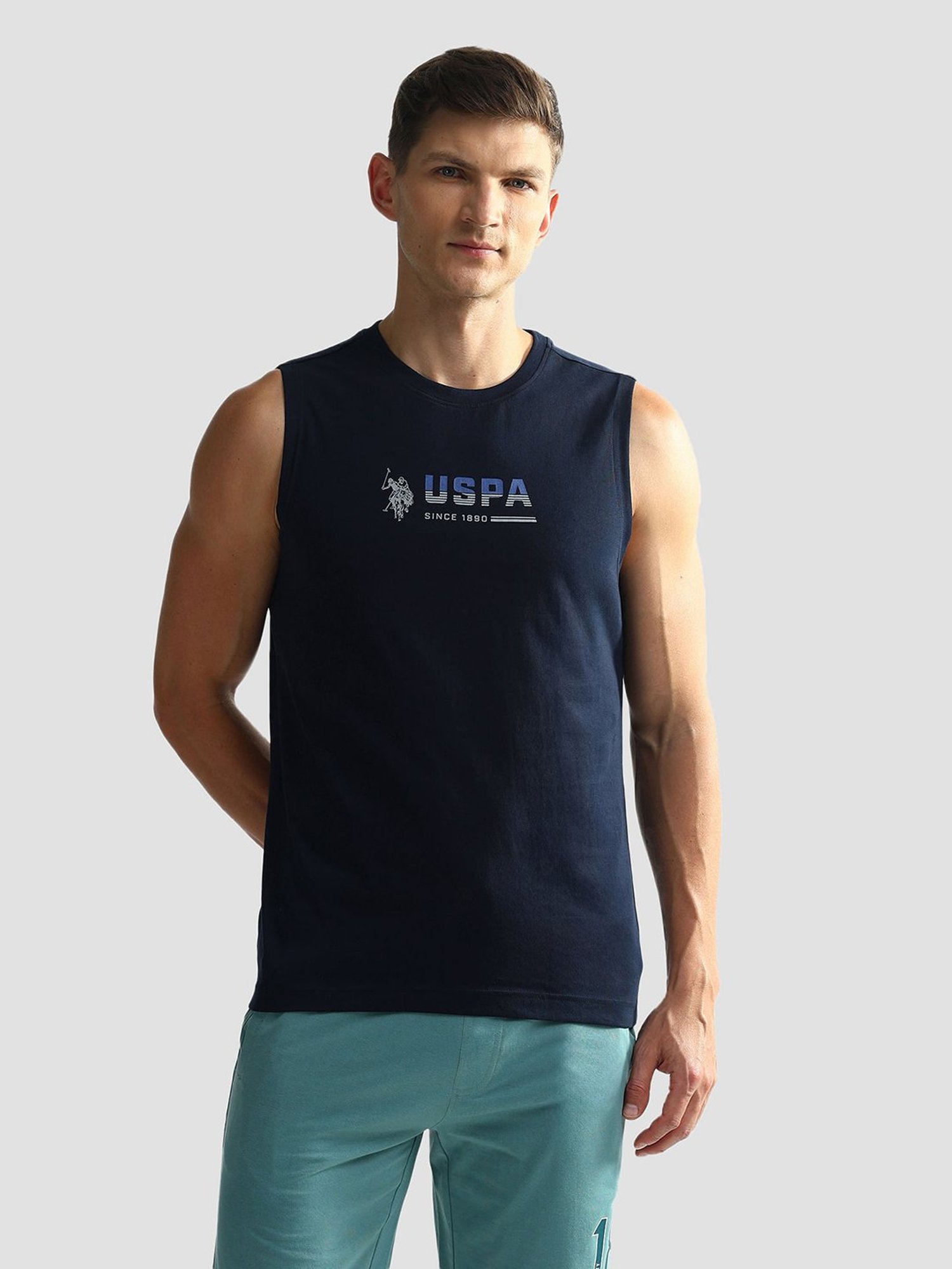 Bodycare Anthra Melange Regular Fit Thermal Top