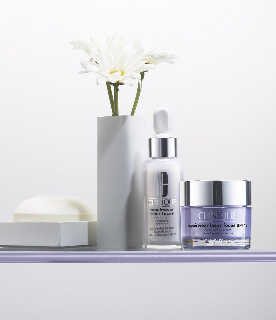 Clinique Repairwear Laser Focus&trade; Smooths, Restores, Corrects Face Serum