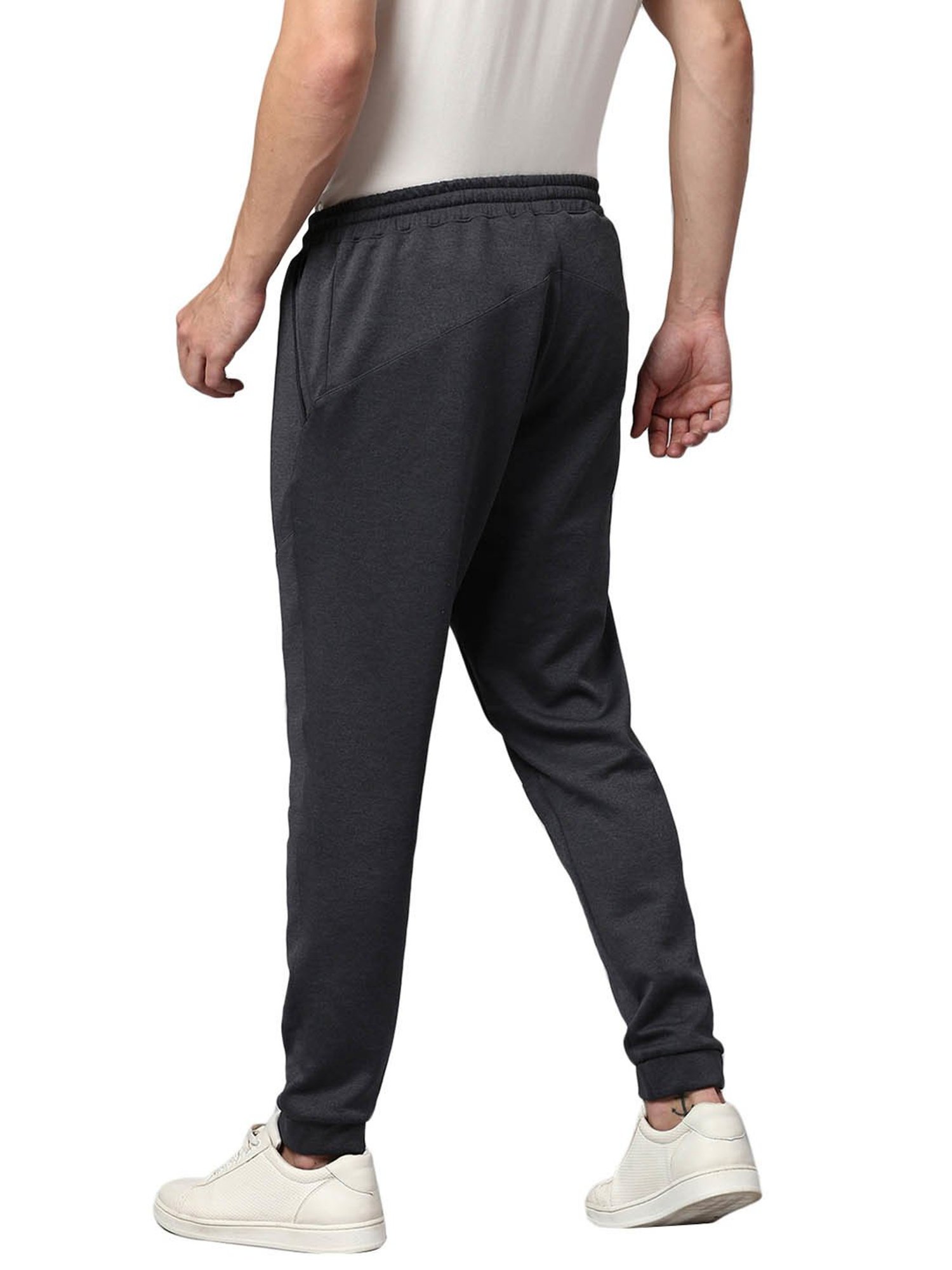 Slowave Grey Regular Fit Joggers