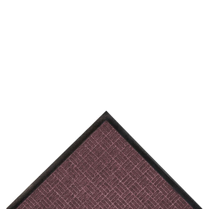 Burgundy Solid Doormat - (4'X6') - HomeTrax