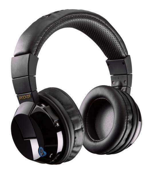 Kicker HP402BT Tabor Bluetooth Wireless Headphones (Black)