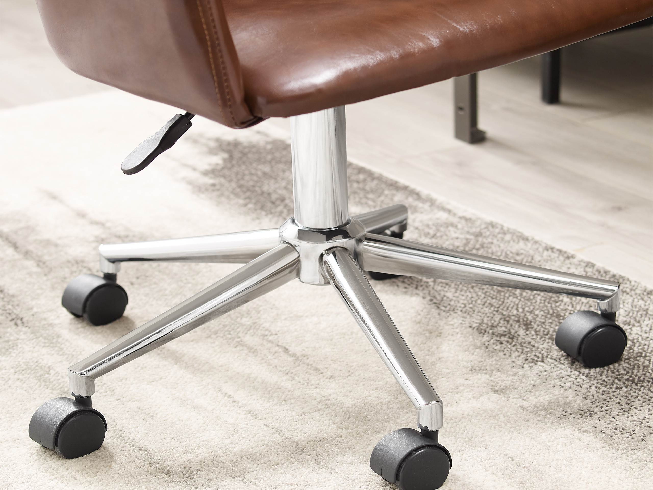 Art leon Modern Faux Leather Adjustable Office Desk Chair With 360 degrees fuction