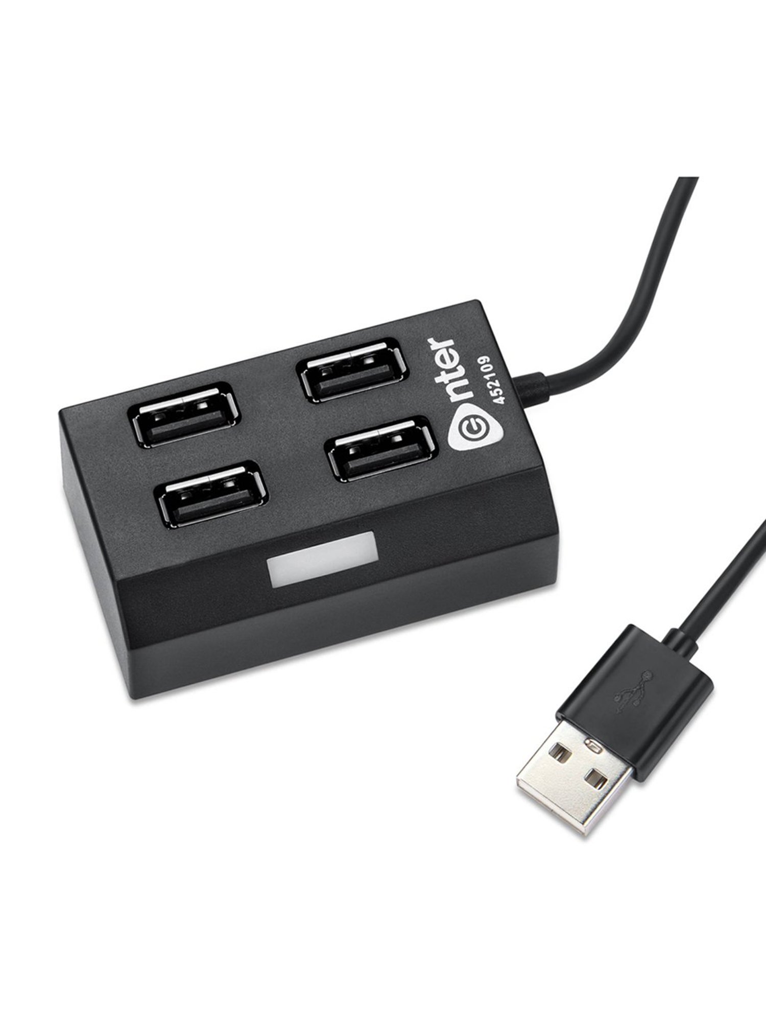 Enter U4H200 4 Port Hi-Speed with 480mbps USB Hub (Black)