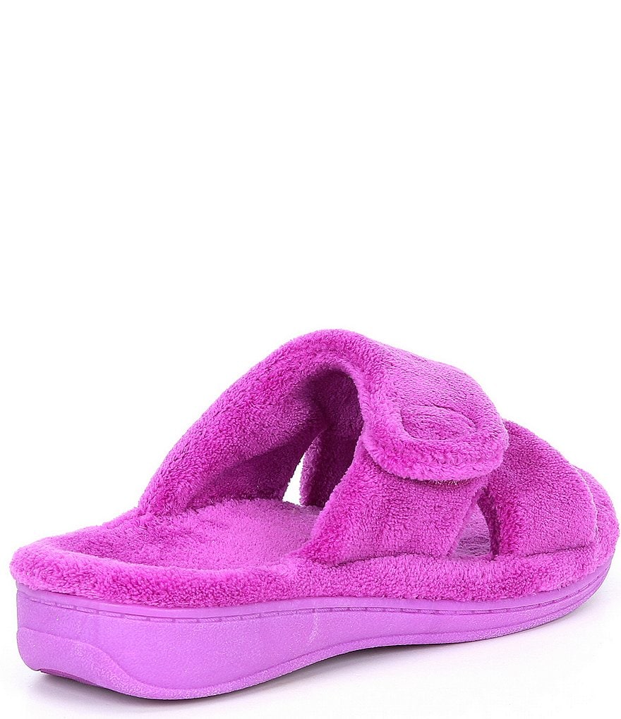 Cabernet Microfiber Terry Slippers
