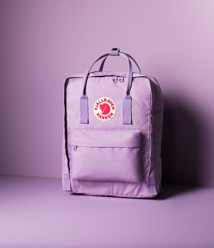 Fjallraven Kanken Water-Resistant Cotton Zipper Convertible Backpack