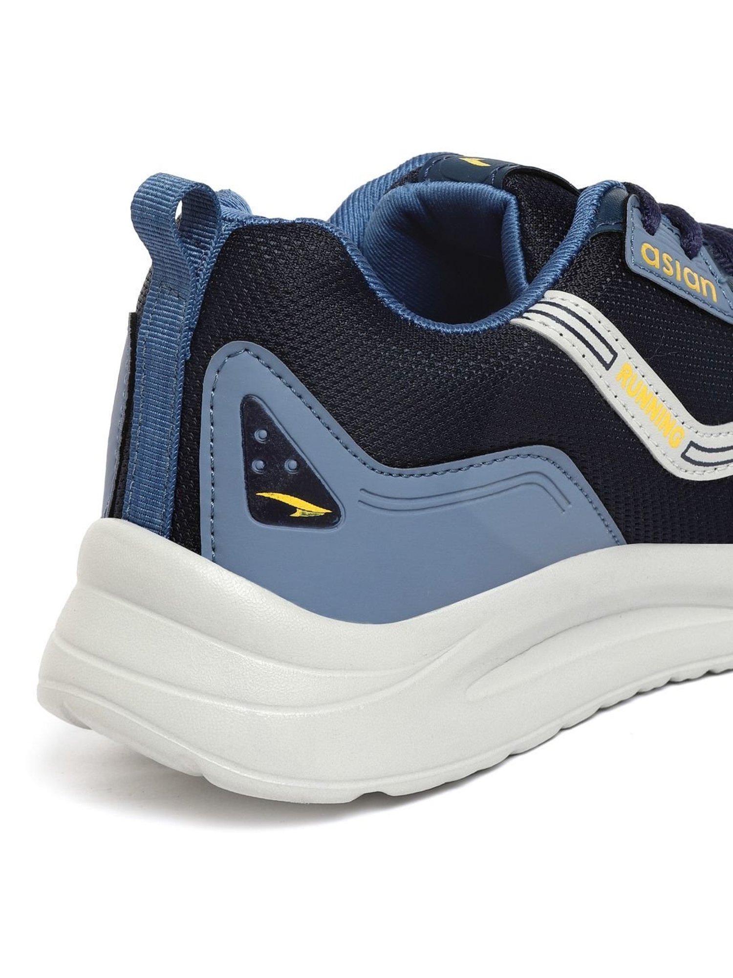 Asian Men's Navy Running Shoes