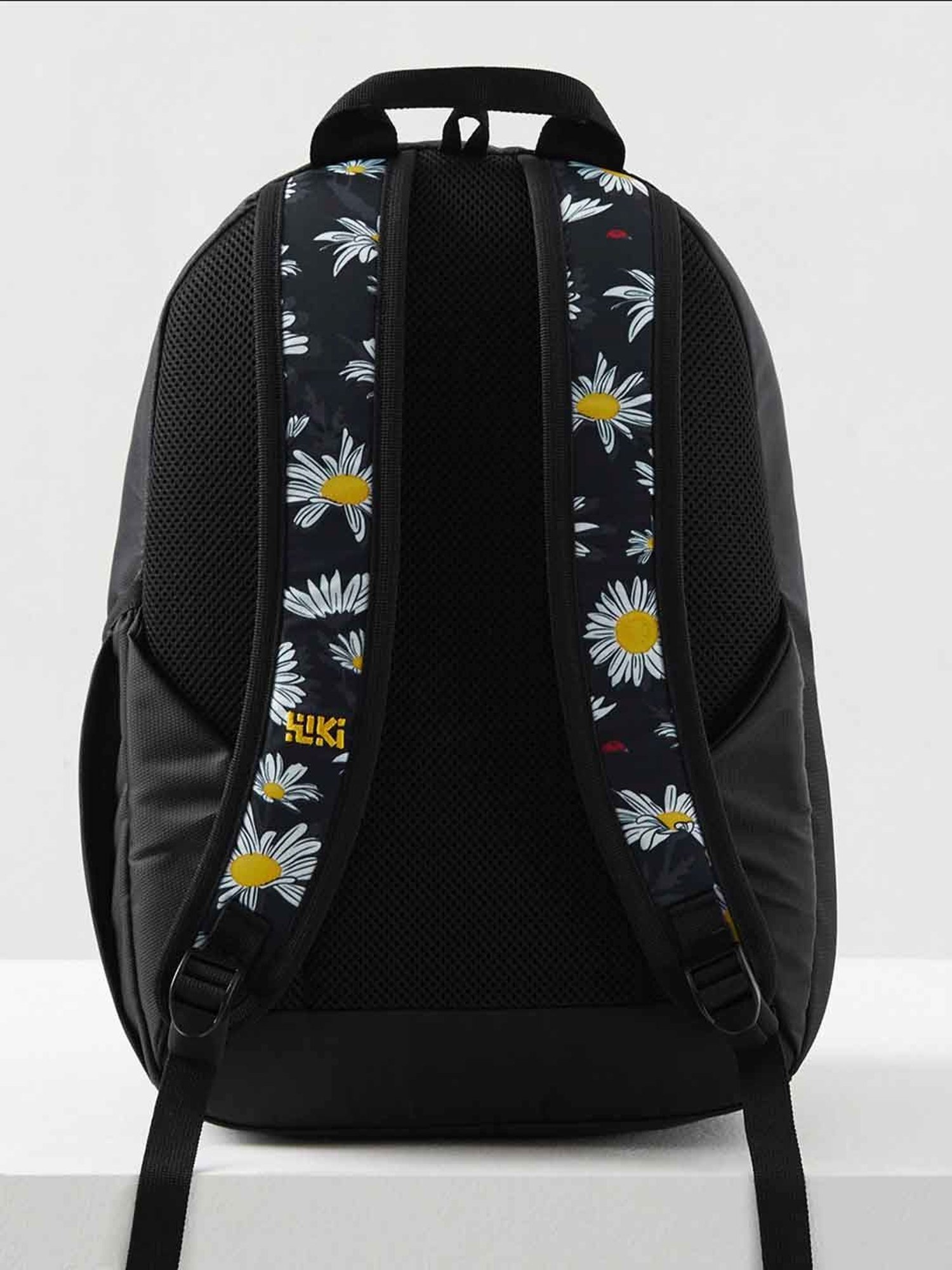 Wiki Back to School Pack Plus Black Polyester Printed Backpack - 22 Ltrs