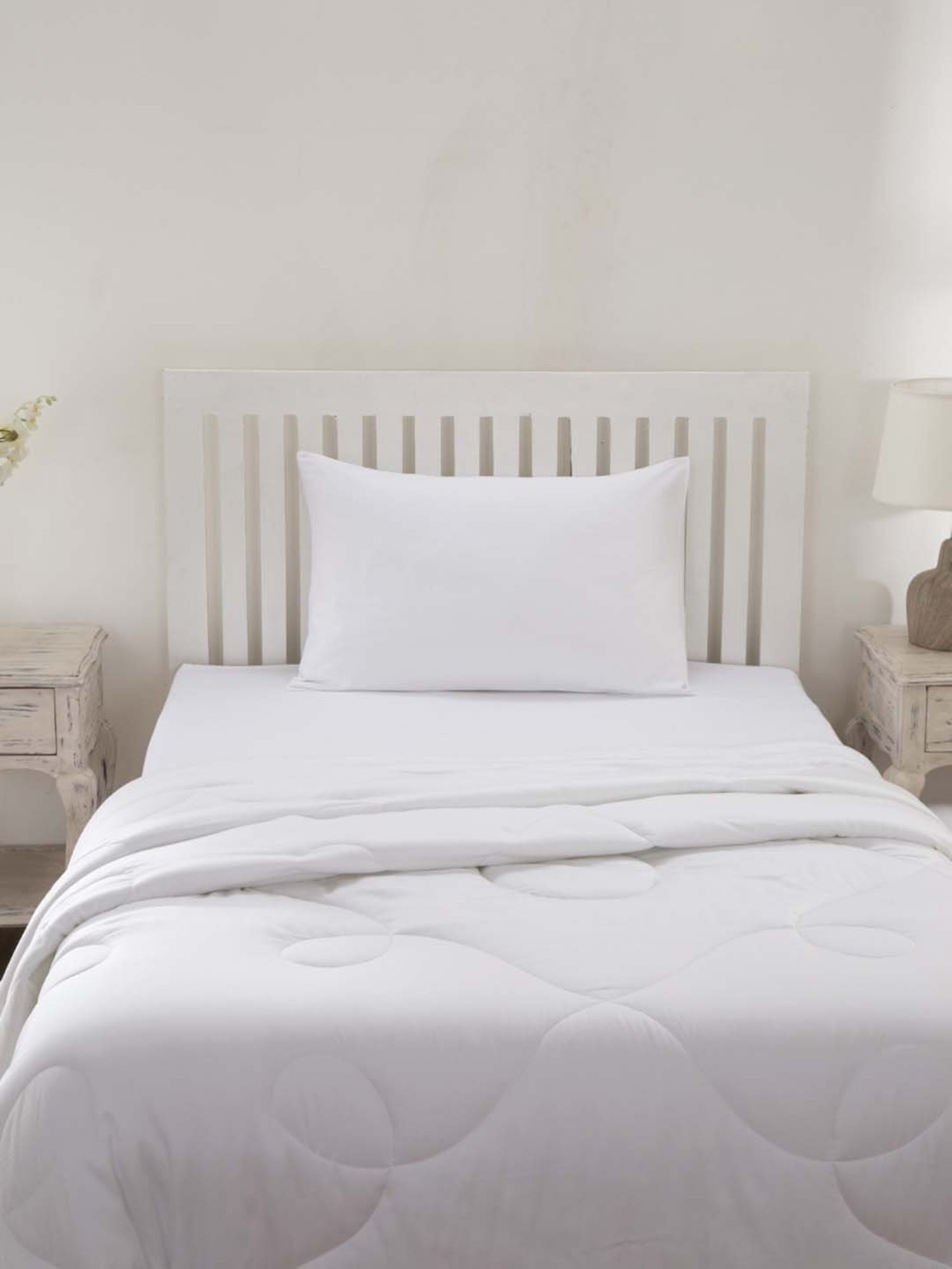 Maspar Essentials White Duvet Cover - Set of 1