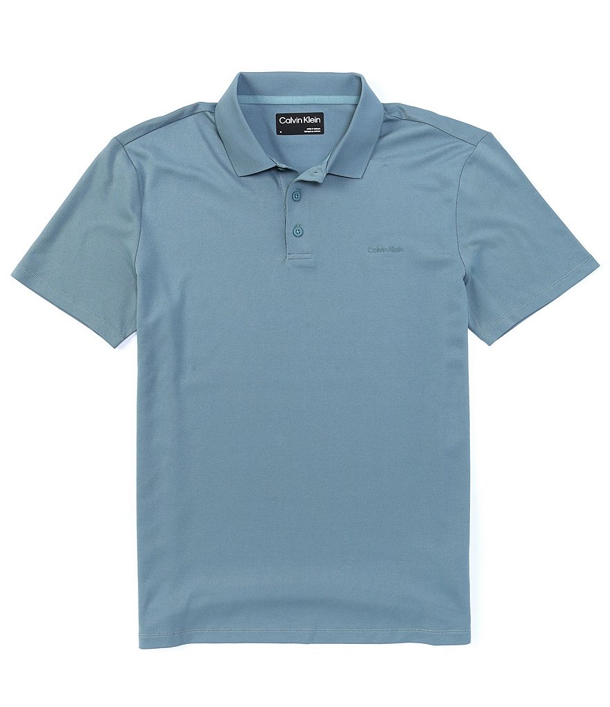 Calvin Klein Move 365 Performance Stretch Short-Sleeve Pique Polo Shirt