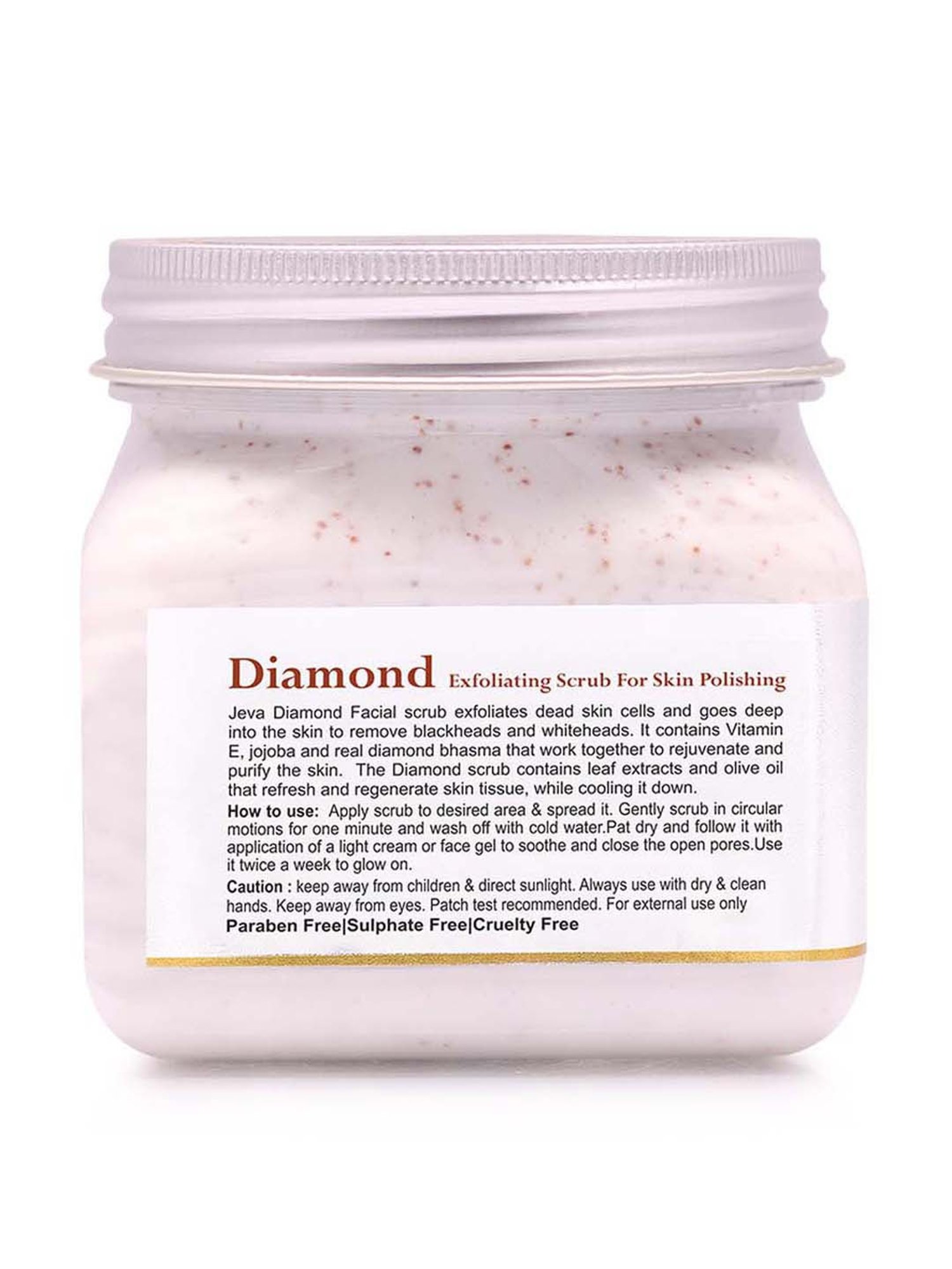 Diamond Exfoliating Scrub for Skin Polishing - 380 ml
