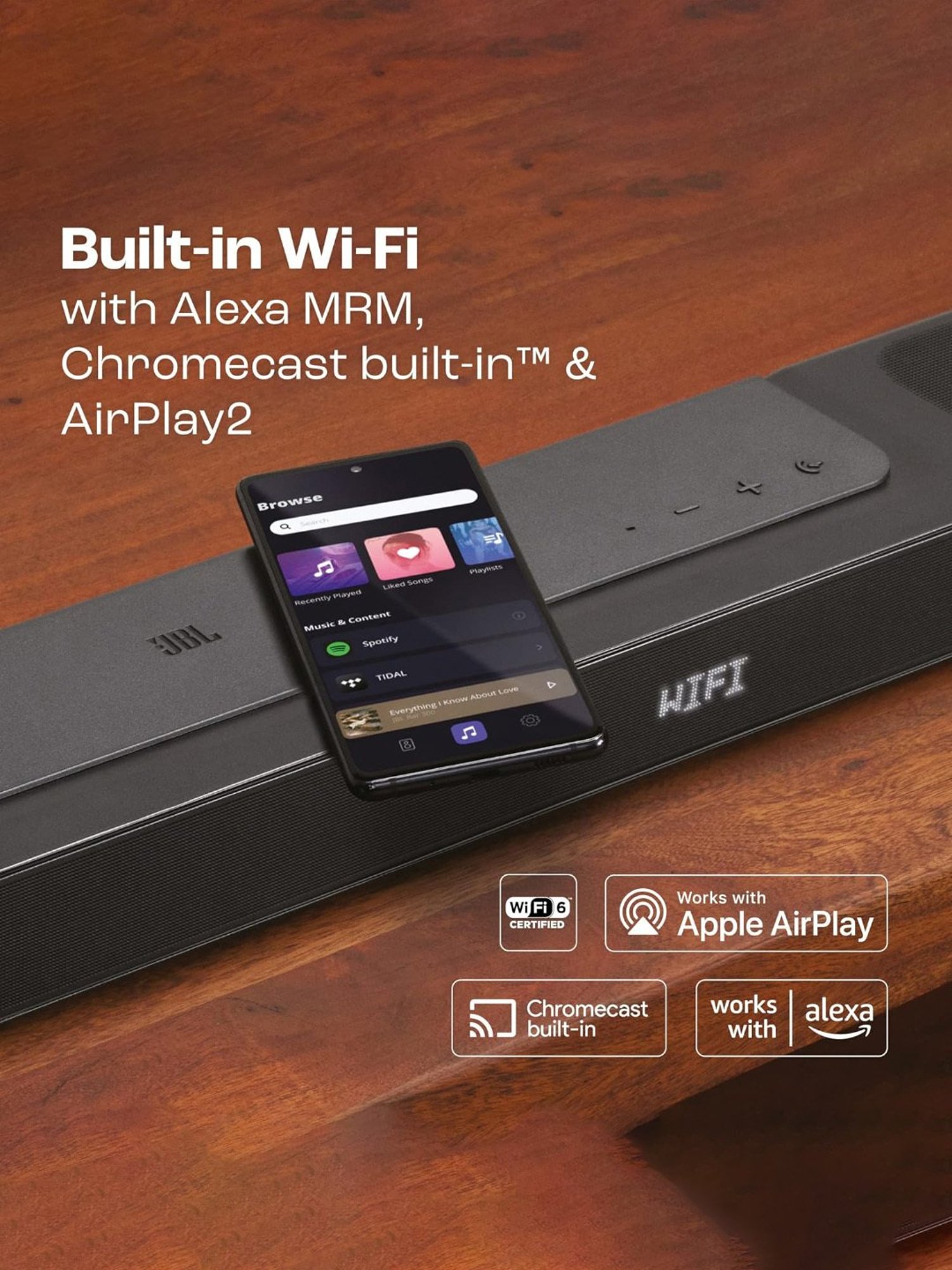 JBL Bar 2.1 Deep Bass Soundbar with Wireless Subwoofer (Black)