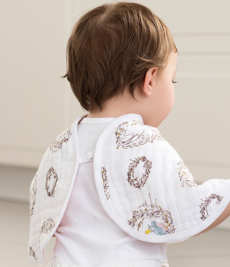 Aden Anais Baby Girls 2-Pack Birdsong Bib Set