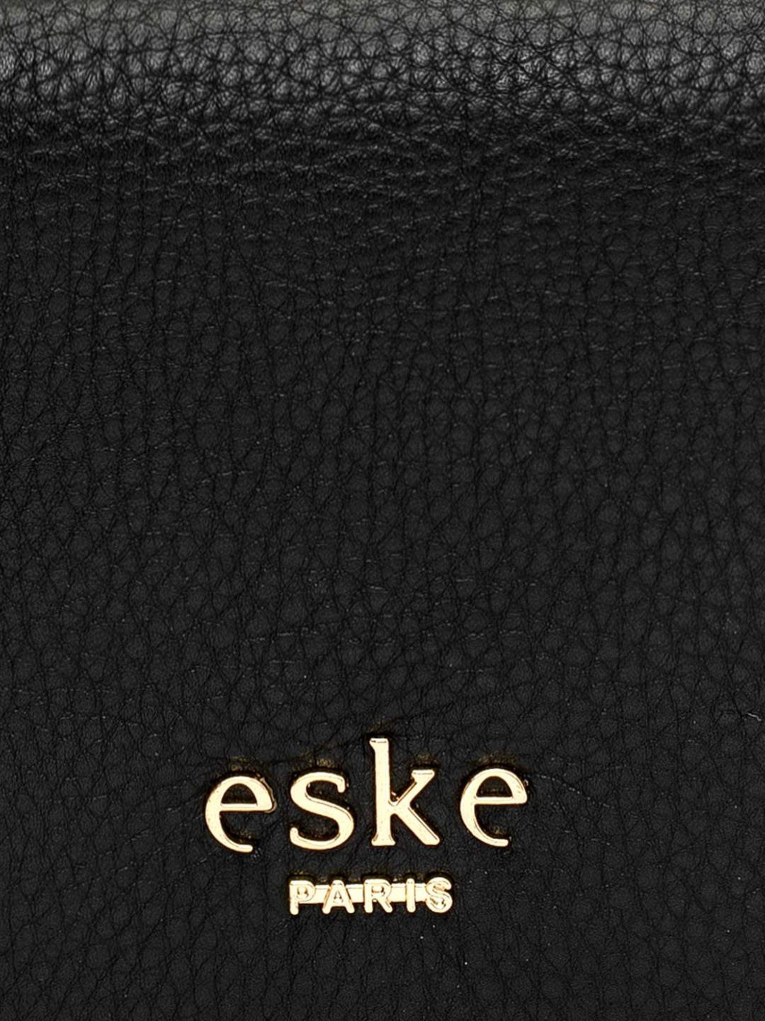 Eske Kale Black Solid Bi-Fold Wallet for Women