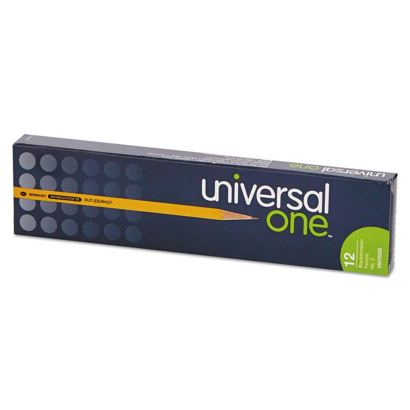 Universal 12pk #2 Blackstonian Pencil Yellow