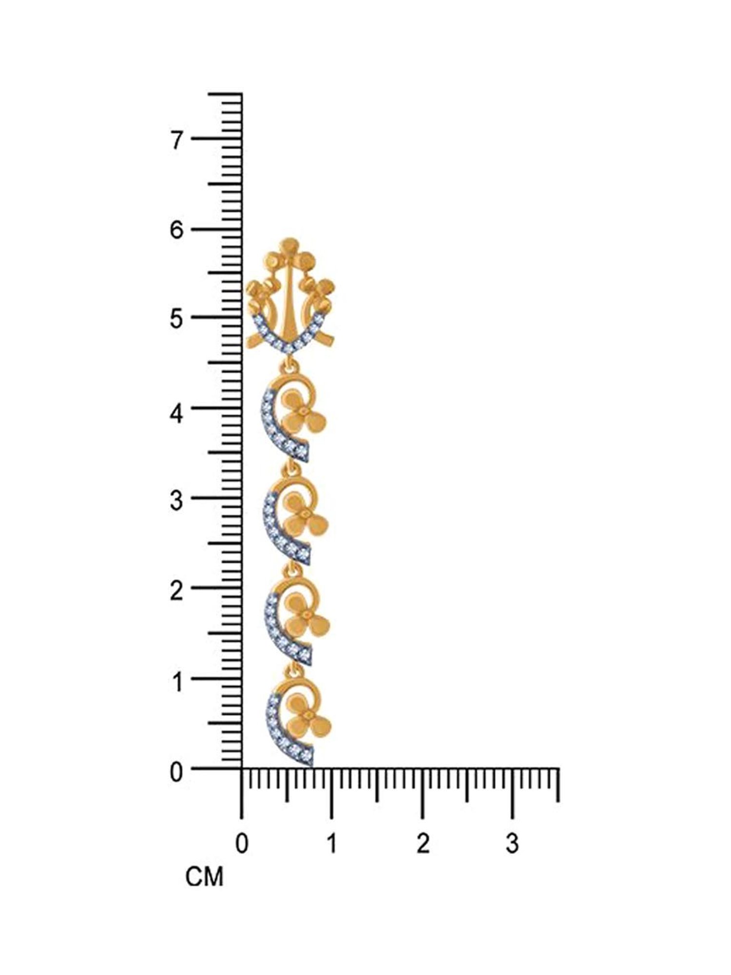 P.C. Chandra Jewellers 14k Gold Earrings for Women